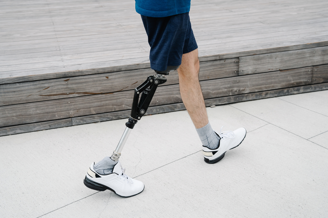 how to safely remove odor from prosthetics